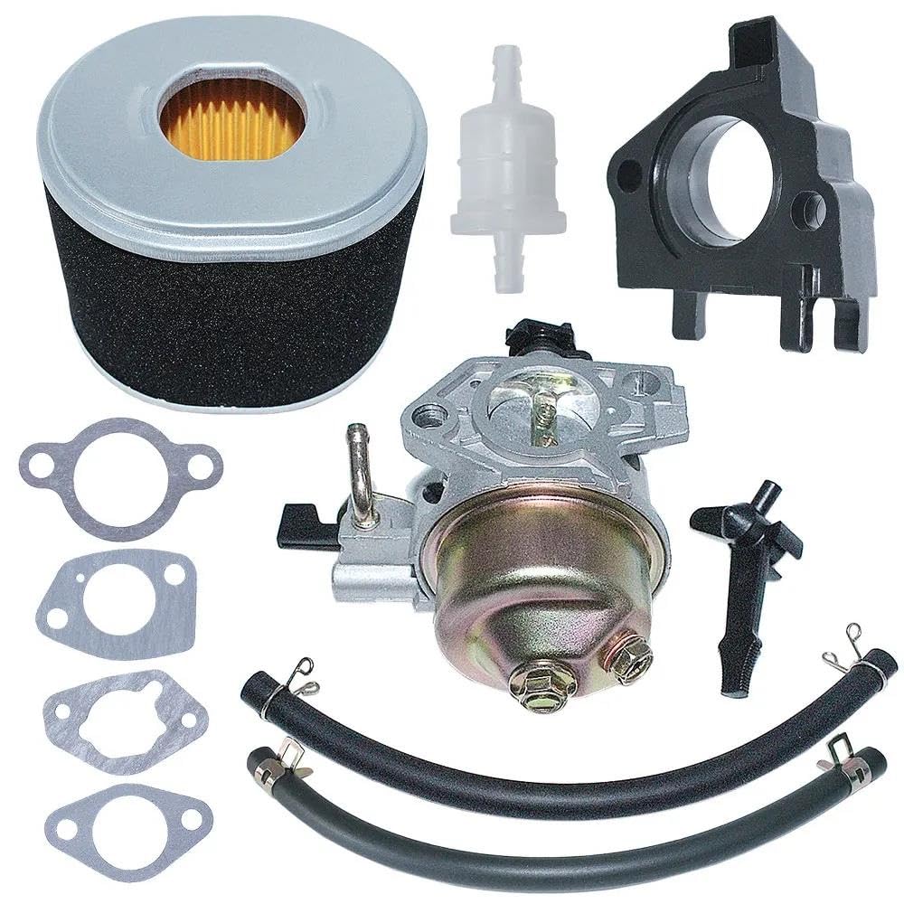 Junta Filtro Línea Combustible Filtro Aire Carburador para GX390 13HP GX 390 188F Pieza Motor Cortacésped 16100-ZF6-V01 Carburador
