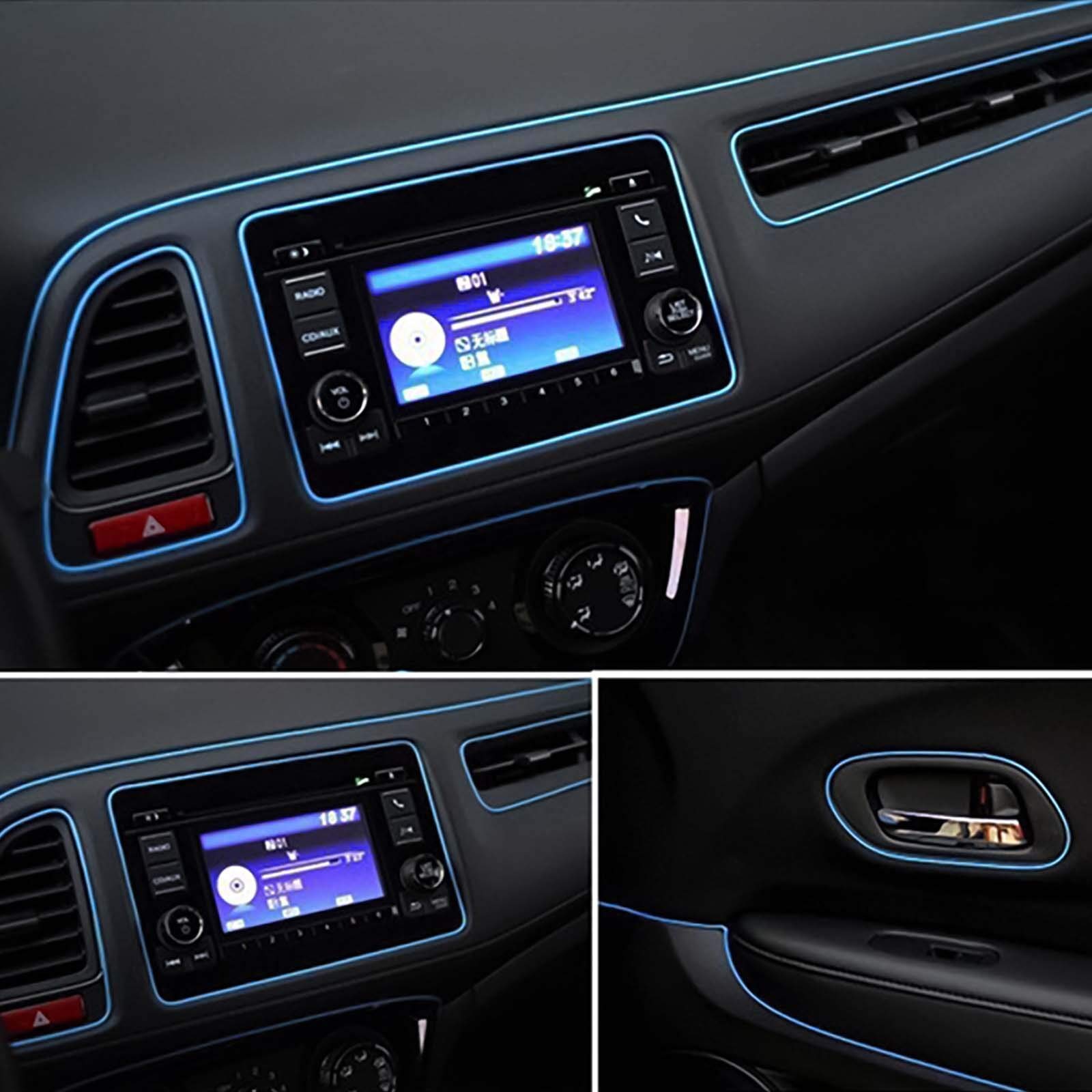 Bande Décorative Chromée Rouge Pour Intérieur/extérieur Voiture – 5 Mètres, PVC Souple, Facile à Couper Et Poser