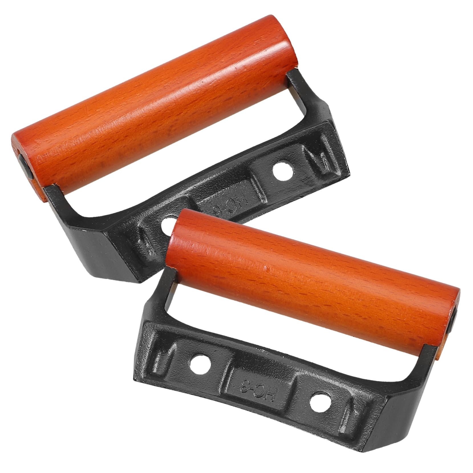 TOPBATHY 4 Sätze Topfohren Pfannengriff Topfgriff Seitengriff Für Topf Ersatzgriffe Für Topf Dampftopfteil Kesselgriffgriff Topfseitengriffe Topf Ersatzteil Küchengerät Hölzern 2 Stück * 4