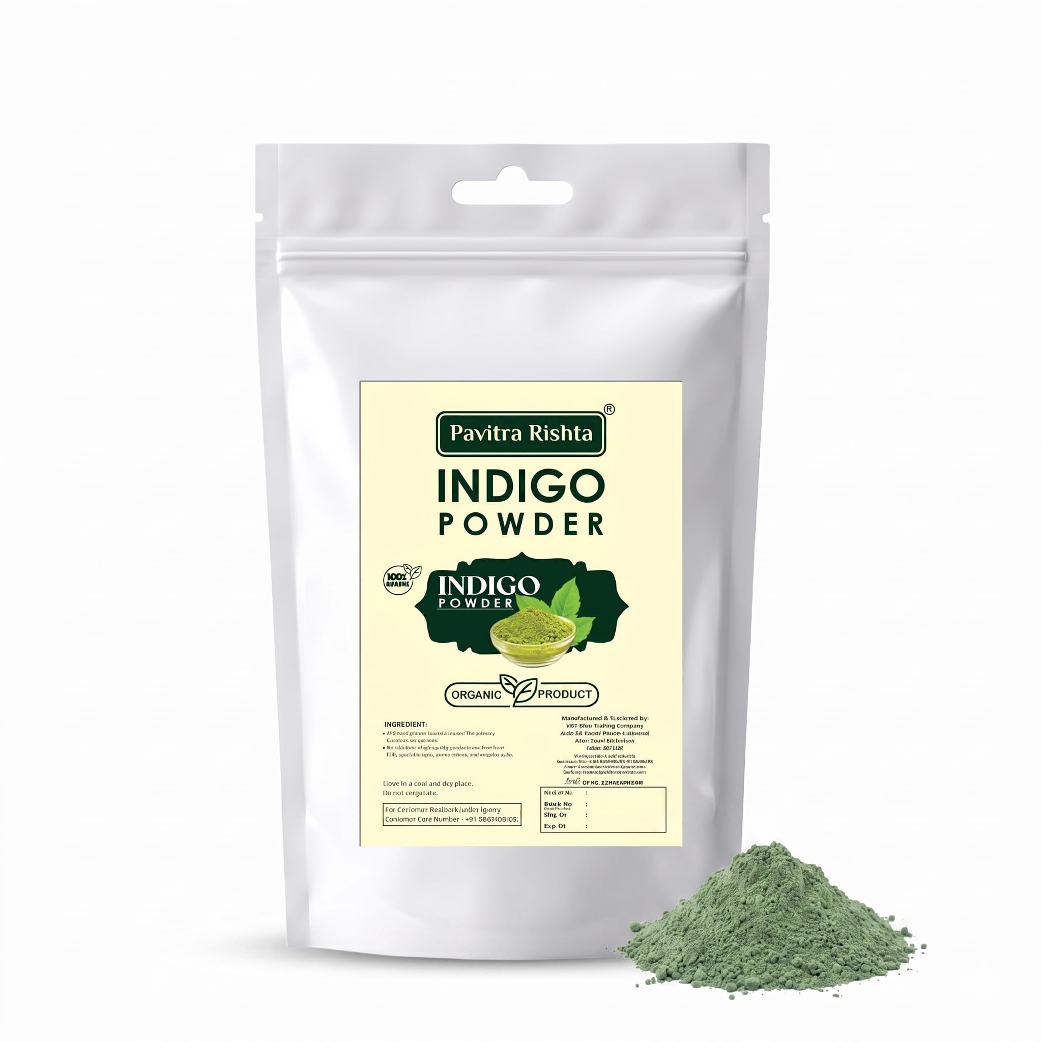 Pavitra Rishta 100% Natural Indigo Powder for Hair (1 kg)-picture-54