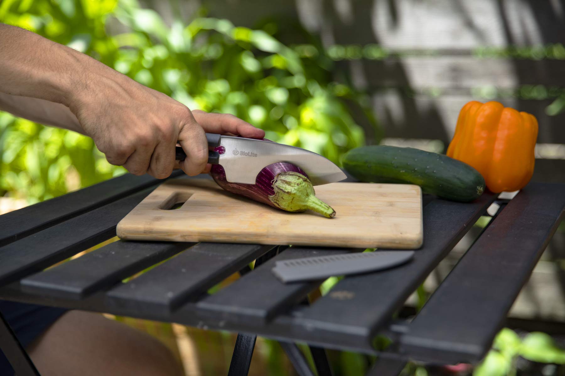 BioLite Prep & Grill Toolkit - Juego de 3 Utensilios para Barbacoa con Funda