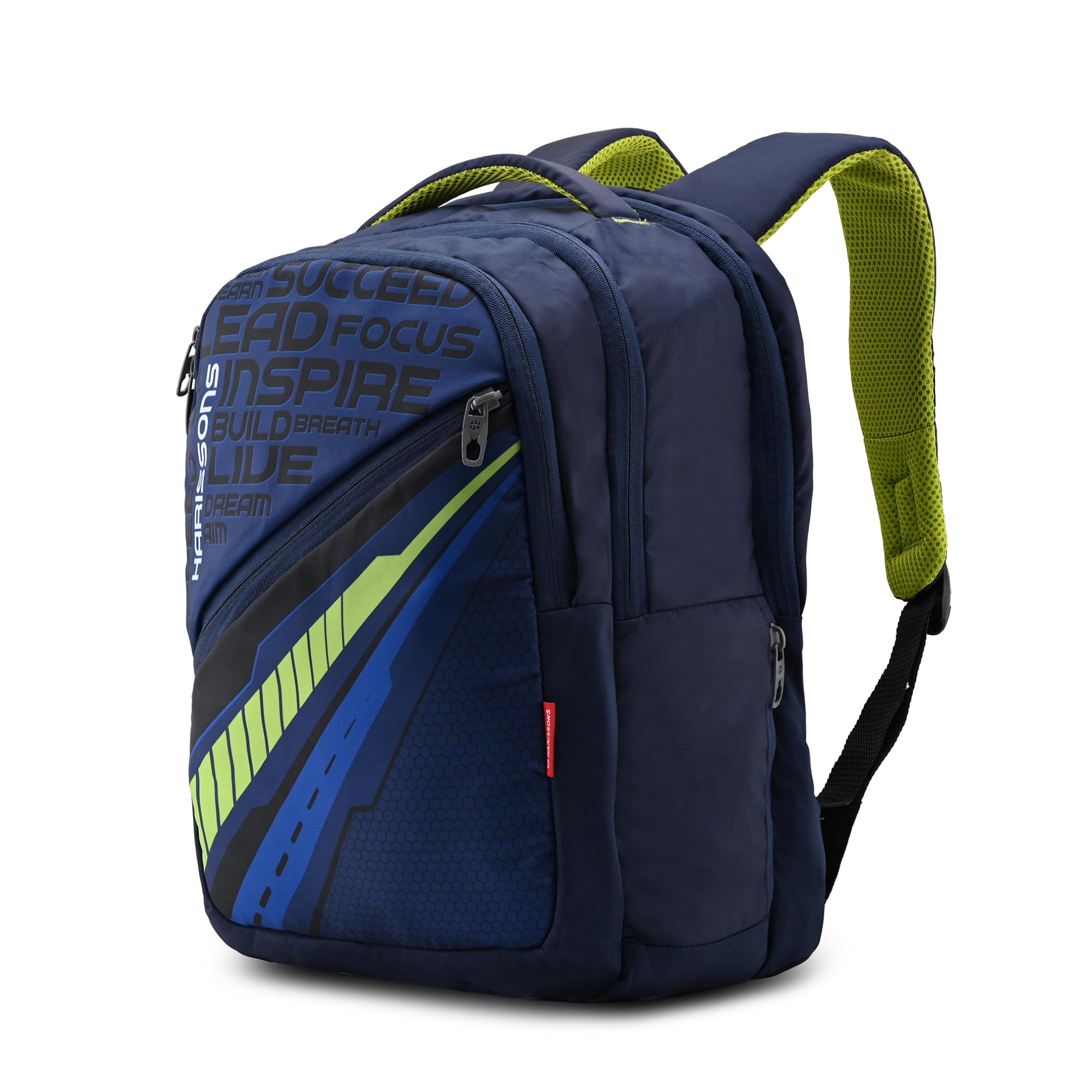 harissons Unbeatable 31L Water Repellent Casual Backpack for Men & Women | Front Pocket Access with Fisio Fit Backstraps & Ventilated Back Panel | Ideal for Office & Travel-picture-21