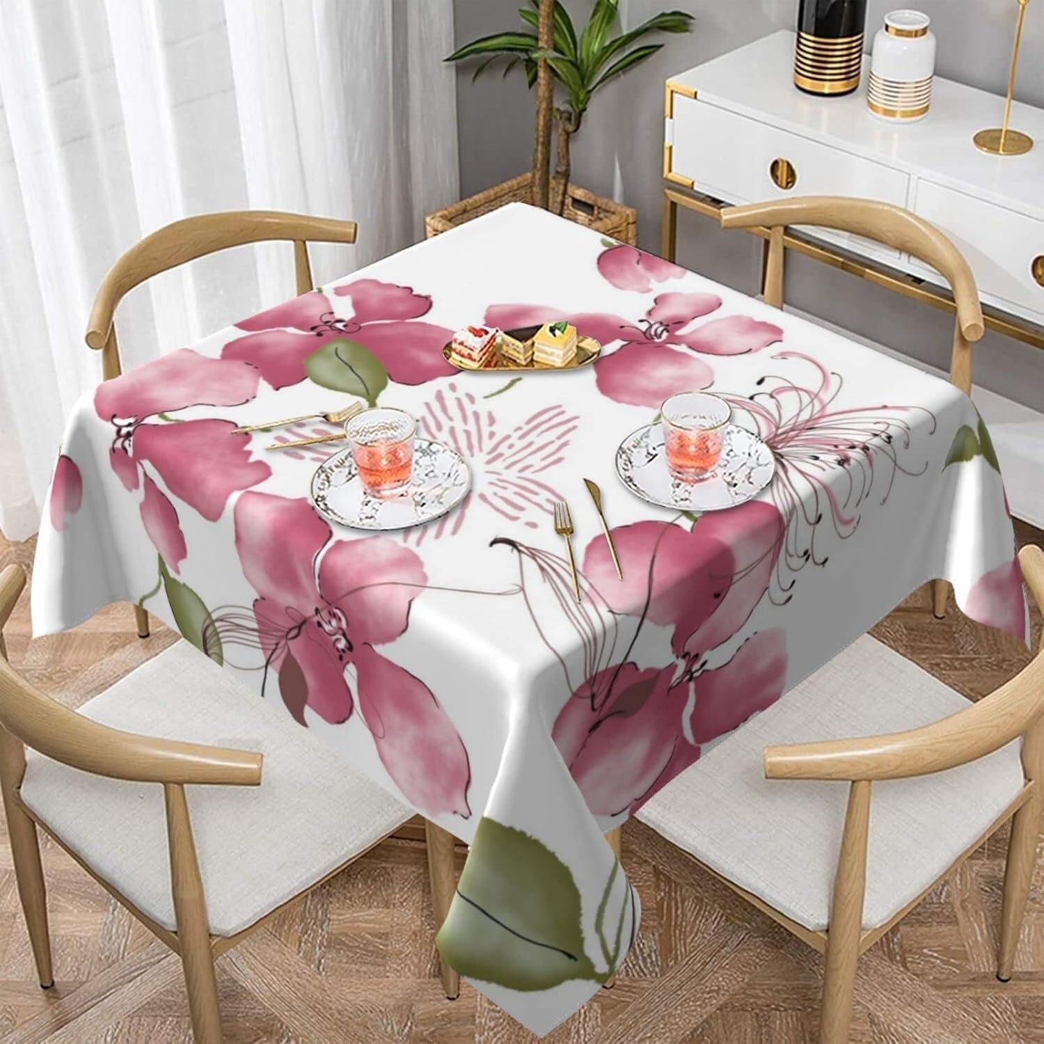 Nappe carrée bohème rétro pour sceller vos précieux souvenirs d'enfance