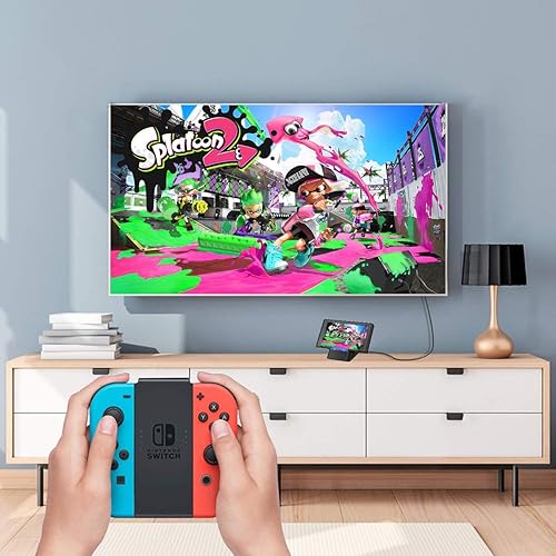 Miniatura 7 de Switch Dock para Nintendo Switch y Switch OLED versión mejorada Dock portátil Nintendo Switch Dock Base de repuesto Nintendo Switch Estación de