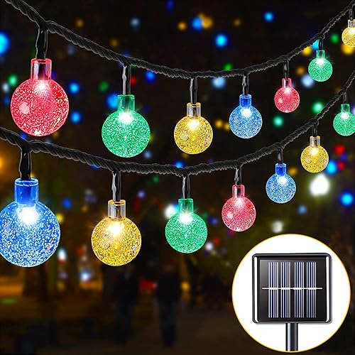 Miniatura 9 de ONSTUY Tira de luces LED de 50 pies para exteriores con 25 bombillas G40 inastillables, luces de Navidad, luces LED resistentes a la intemperie,