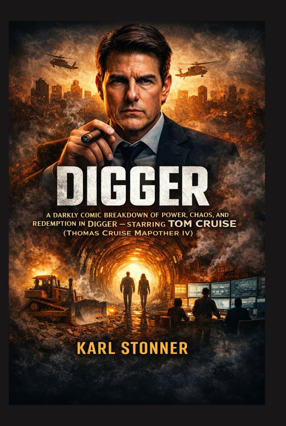 Digger Tom Cruise thriller comédie noire cinéma livre de collection culte