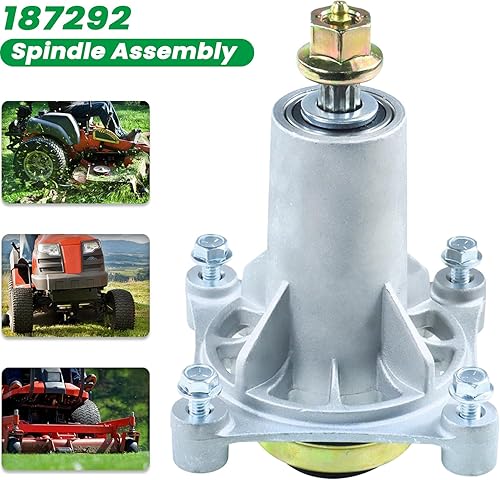 Miniatura 3 de Paquete de 3 conjuntos de husillo 587819701 con polea 532153532 532196106 532196104 532177968 Reemplazo de polea tensora 187292 192872 192870 187281