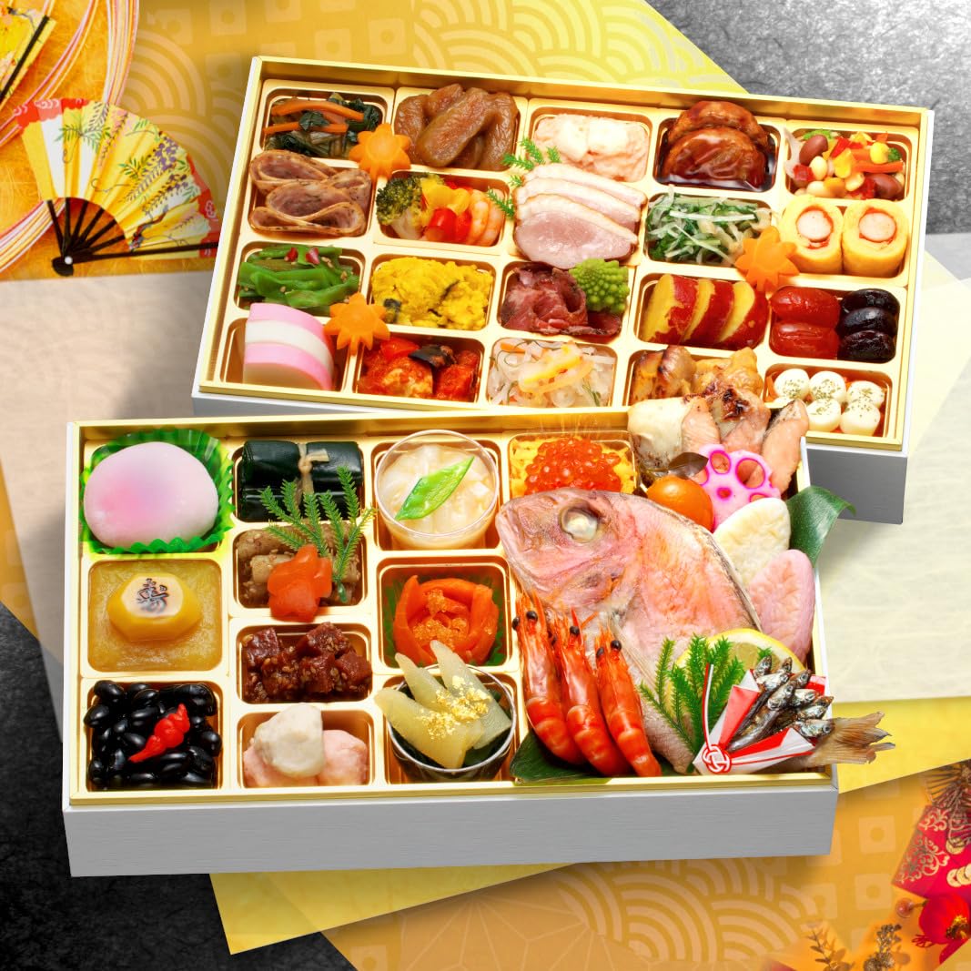 【58%OFF+ポイント10%】【12月29日～31日お届け】【実質4,500円】 蔵王福膳 おせち料理 金峰 全52品 3～4人前 【送料無料】