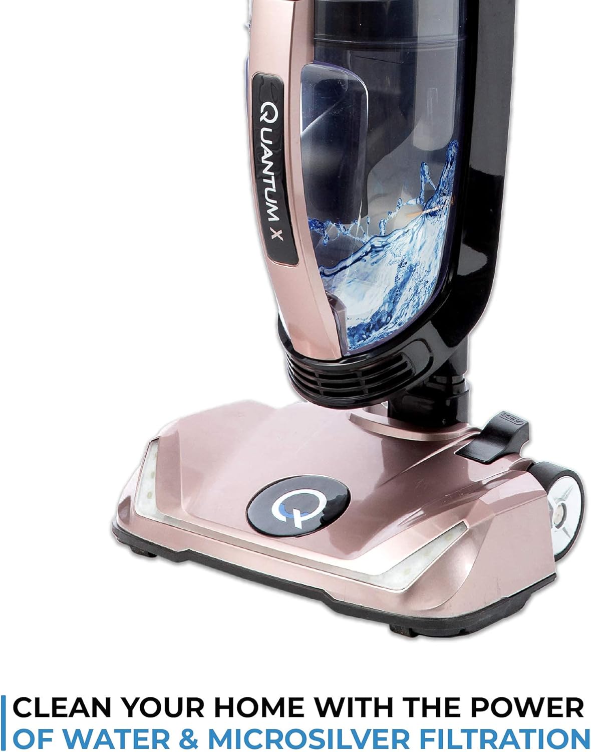 Quantum X Upright Water Vacuum Cleaner - No Filters, Telescopic Body, Pet Vacuum Cleaner and Picks Up Wet Spills, Unique Technolog