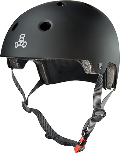 Triple Eight Casco para bicicleta y patinaje de certificado doble