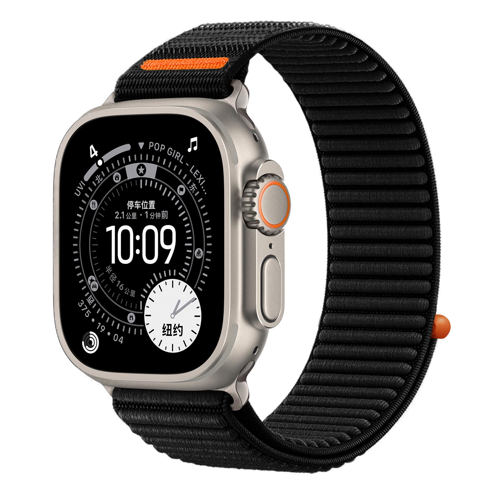 Photo 1 of OMECKY Sport Band Compatible with Apple Watch Bands Series 11 10 46mm, 9 8 7 45mm, 4 5 6 & SE 2 3 44mm, Ultra 49mm for Women Men, Stretchy Straps for iWatch, Breathable, Soft Loop Ideal for Outdoor