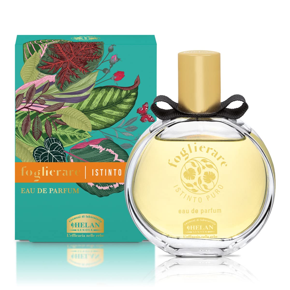 Helan Foglierare Istinto Puro - Perfume for Women with Floral, Citrusy & Woody Notes, Gifts for Women, Womens Perfume with Bergamot & Sweet Orange - Eau de Parfum for Womens - Made in Italy, 50 ml