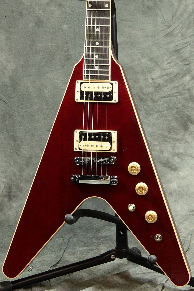 Amazon.com: Gibson Flying V 2016, alto rendimiento – ébano, rojo