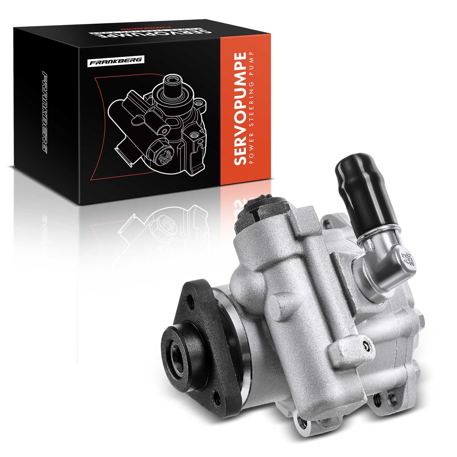 Frankberg Bomba de la dirección asistida Compatible con A6 4F2 A6 Allroad 4FH A6 Avant 4F5 A4 Avant 8ED A4 8EC Replace# 8E0145153H,21-4060