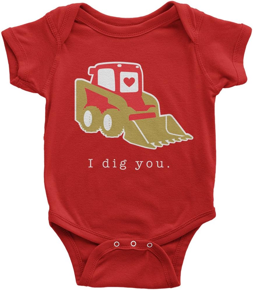 Threadrock Baby Boys' I Dig You Infant Bodysuit