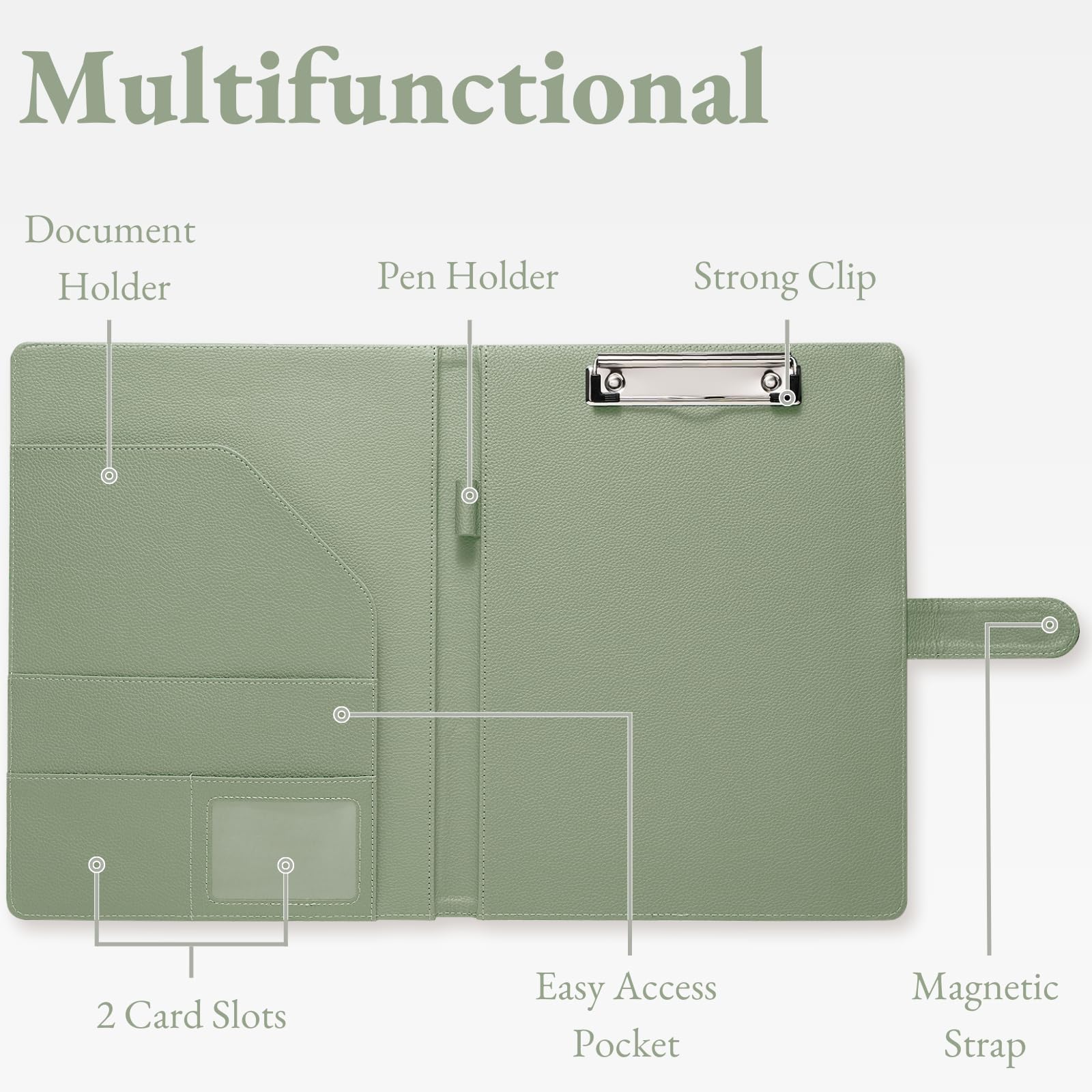 Mymazn A4 Clipboard Folder Conference Folder - Image 3