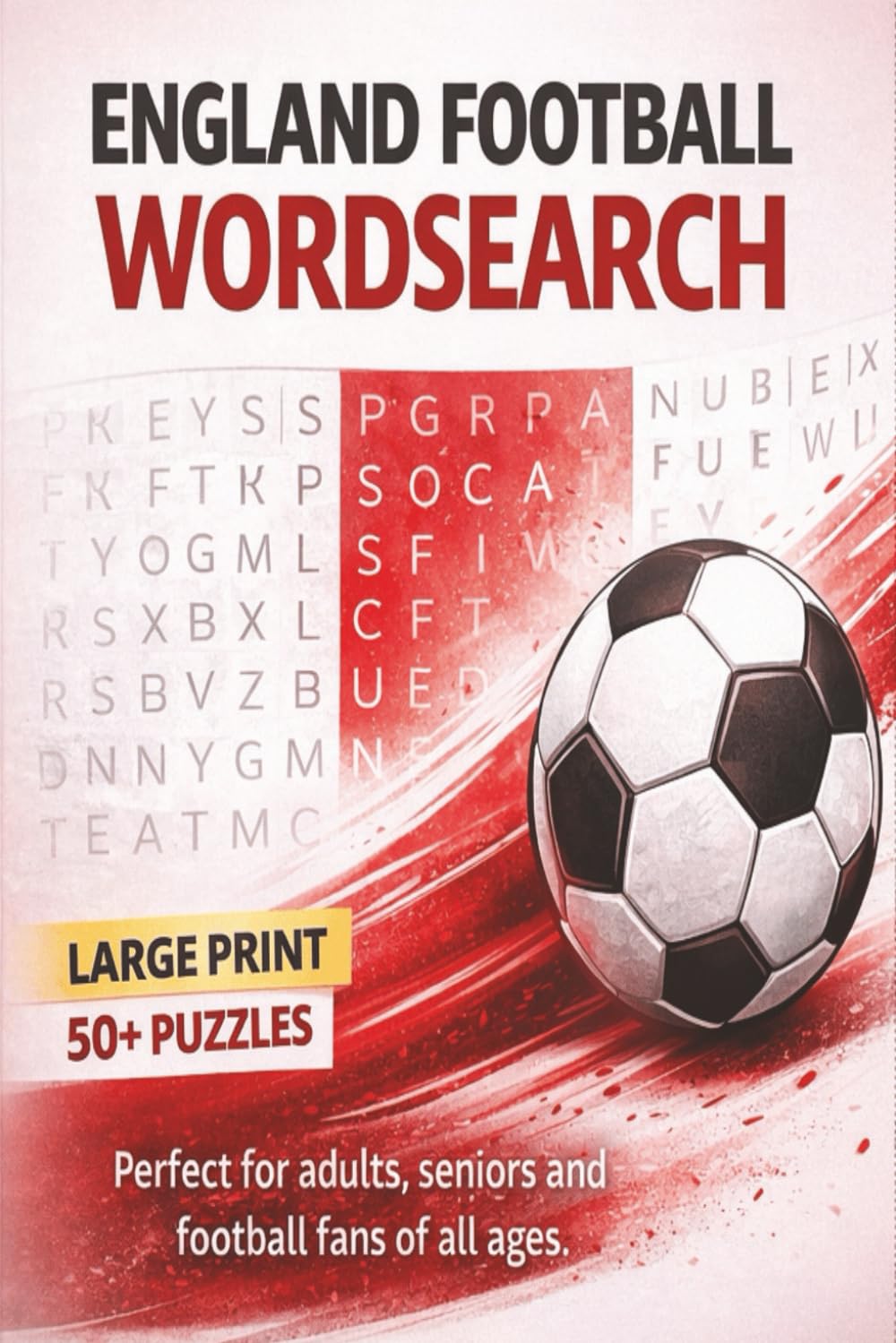 England Football Word Search: Puzzles for all