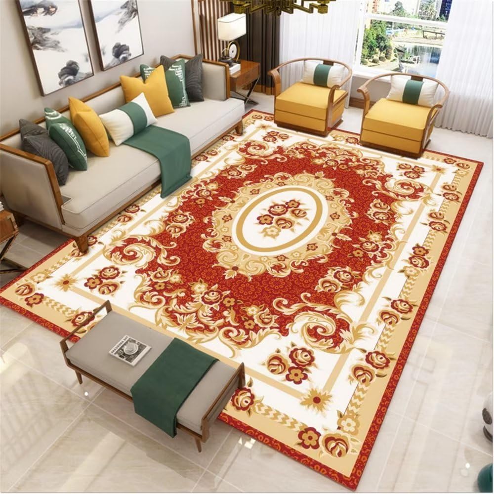 Tapis de chambre ado pour relooker un sol avec du rouge