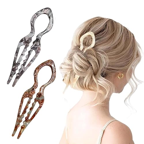 Miniatura 20 de Prestige Pinza de pelo para mujer, pinzas de pelo para la mayoría del cabello, elegantes pinzas de pelo para mujer para peinados, moños, giros