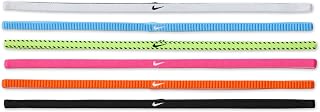 NIKE ナイキ フレックス クラシック スリムヘッドバンド 6本パック