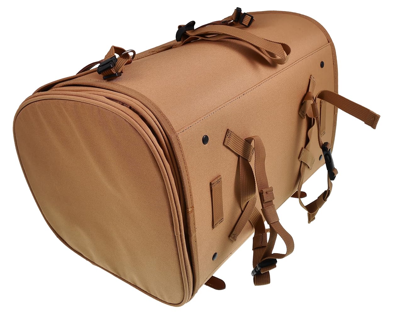 SIP Tasche/Koffer Classic, groß, für Gepäckträger, 480x300x270 mm, ca. 35 Liter, Nylon, braun