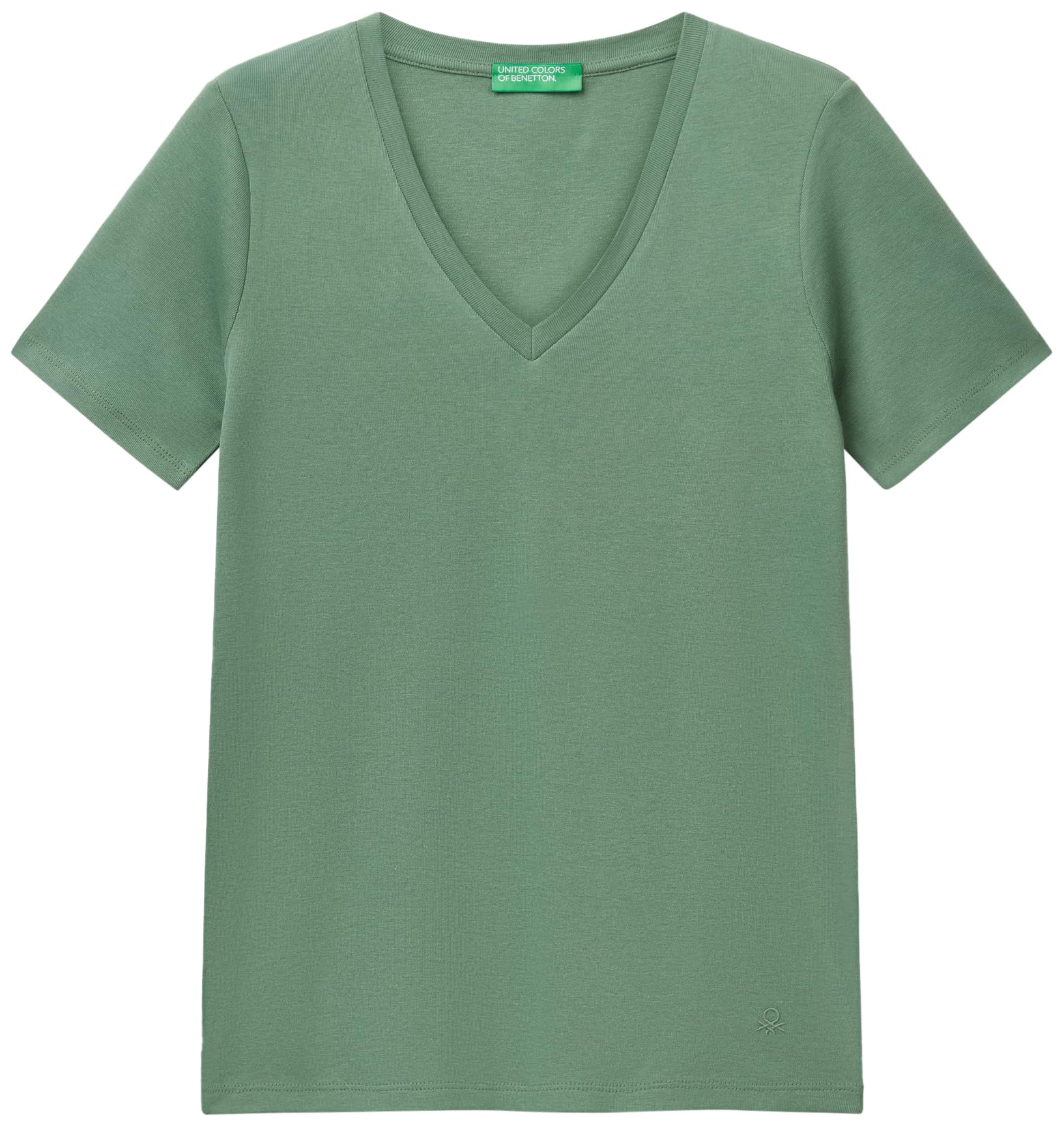 United Colors of Benetton Women's T-Shirt, Green, M