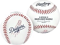 Rawlings Official 2026 MLB Baseball with Team Logo - Authentic Game Specs, Red Stitching for Fans & Collectors | All 30 Teams