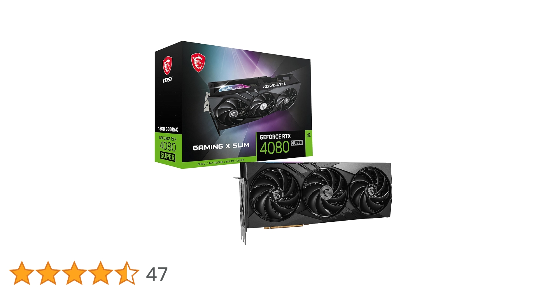 Amazon.in: Buy MSI Gaming RTX 4080 Super 16G Gaming X Slim