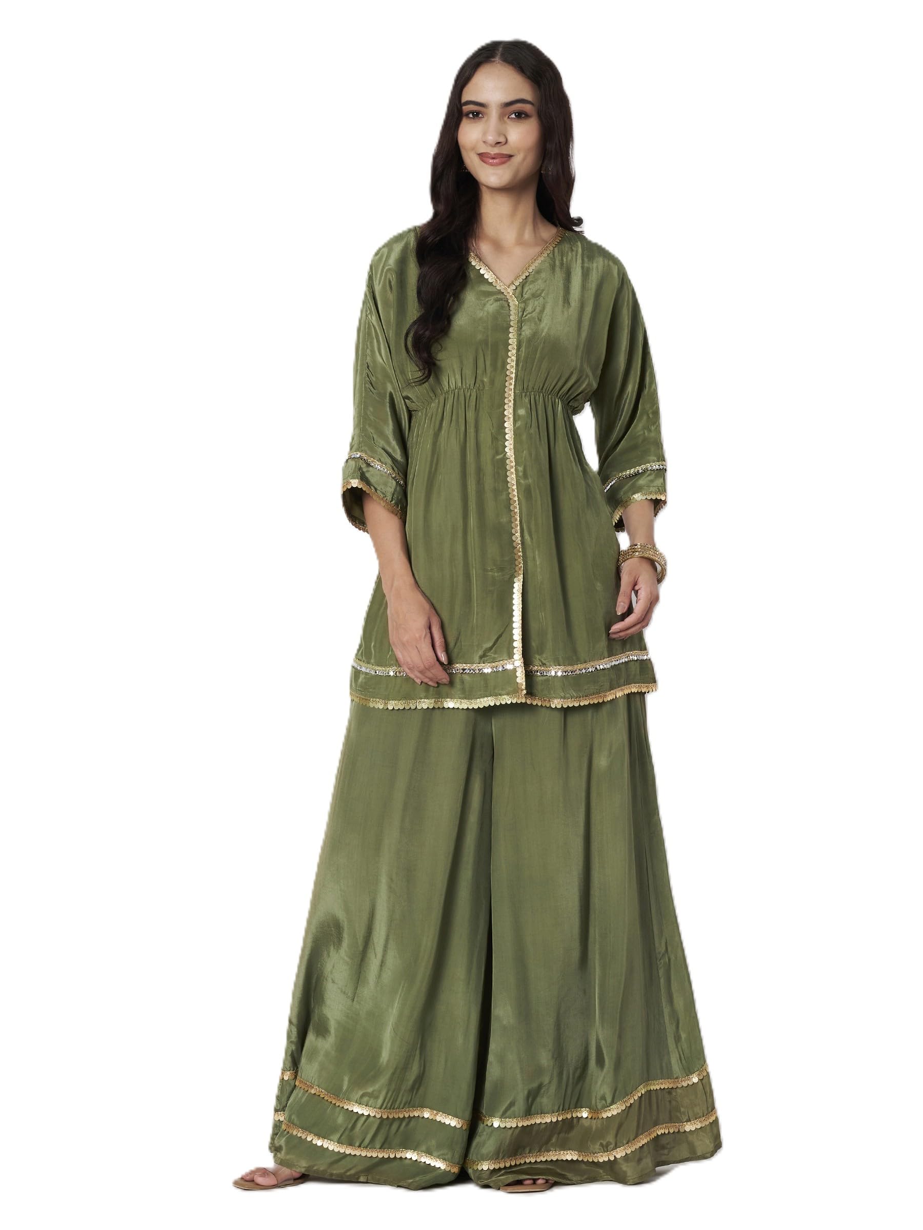 Women Modern Embellished Coords set with Trouser-image-46
