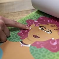 Vista 9 de Bendon Princess Create-A-Face - Bloc para calcomanías (princesas)
