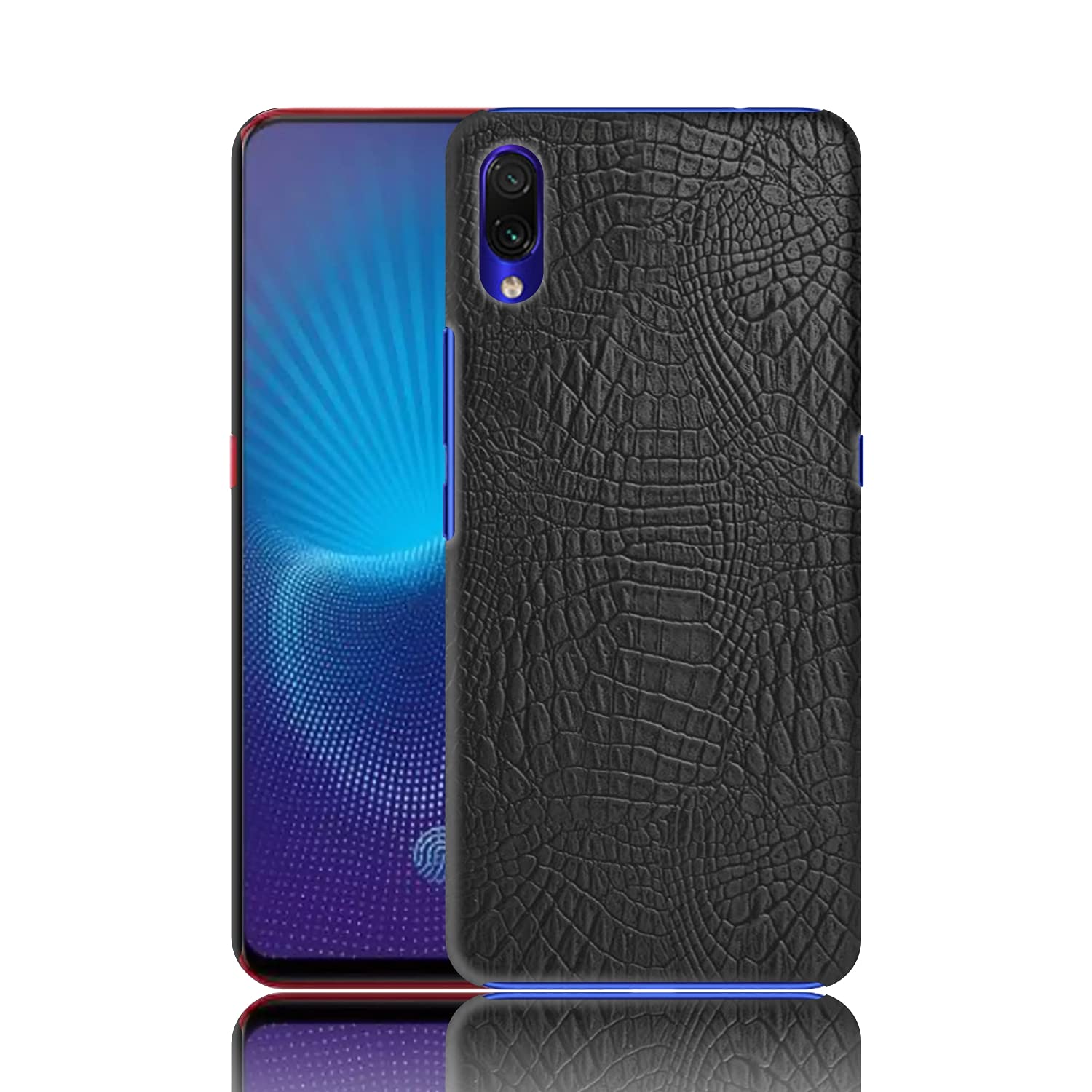 Case Creation Vivo Nex S Crocodile Leather Pattern Phone Case, Luxury  Business Style PU Texture Premium Cover Fashion Alligator Skin Natural Feel  Hard