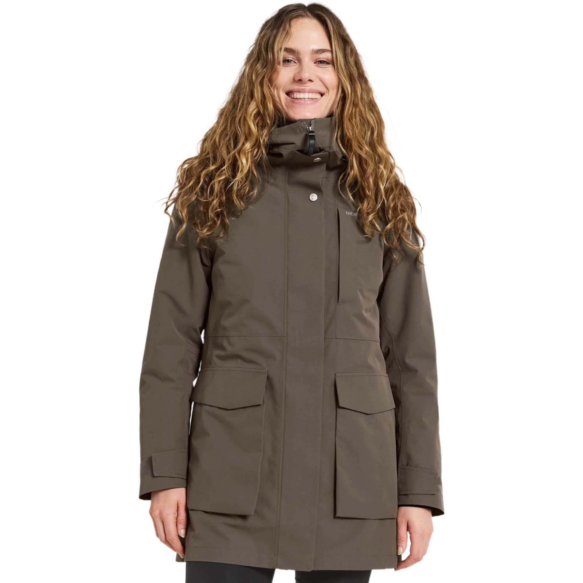 Didriksons Women's Mocha Brown Harriet Parka