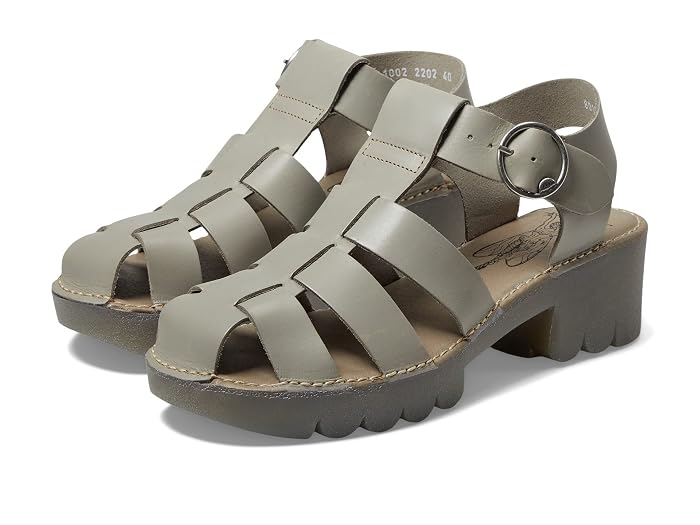 Fly London Emme511fly - Sandali Donna - Rosso - Taglia 36 EU - Stile Progressivo E Non Convenzionale