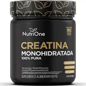 Creatina Monohidratada 500g | 100% Pura | Importada | Micronizada | Alta Pureza e Desempenho Físico – Nutrione