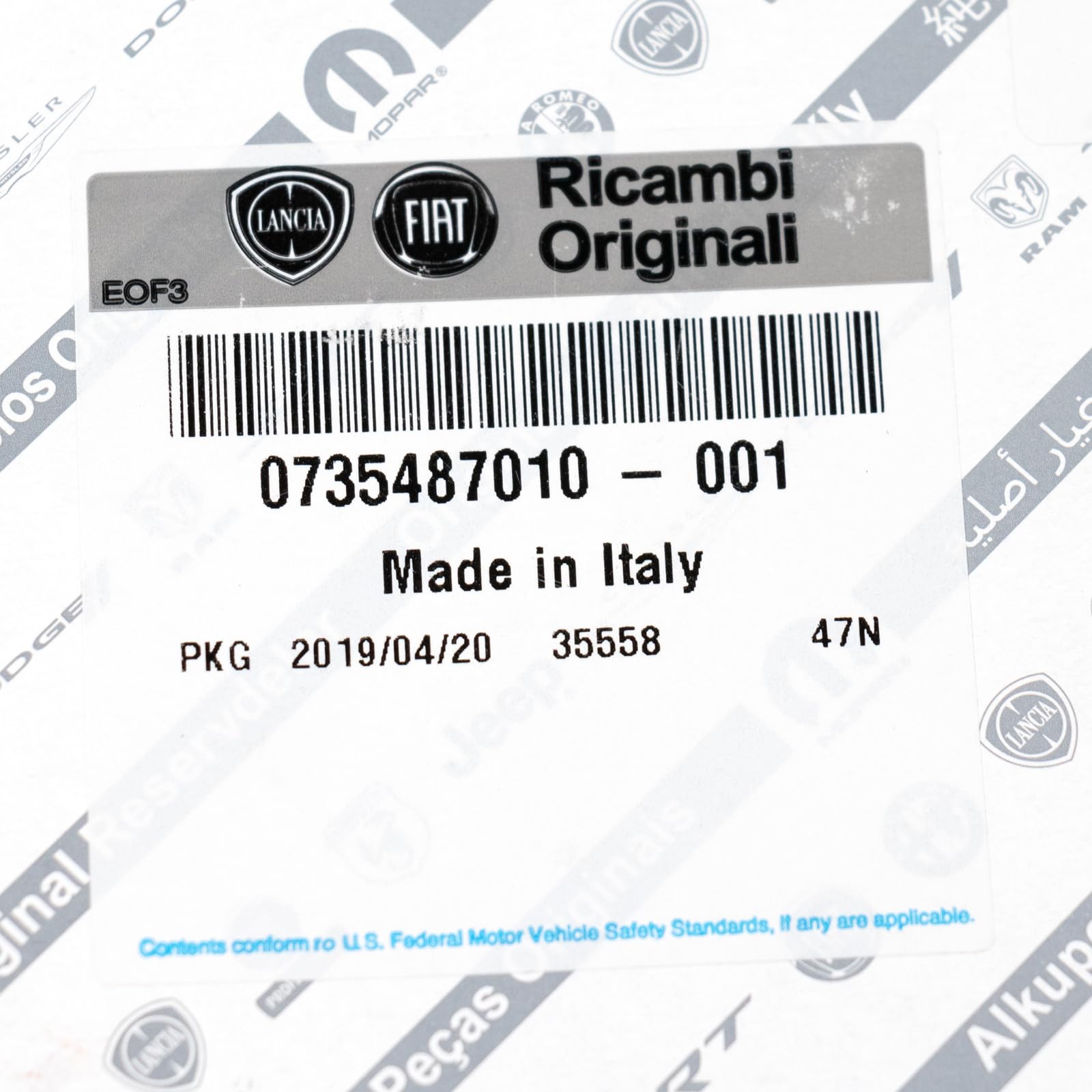 Lancia Genuine 735487010 Wheel Centre Cap 17 Inch Delta