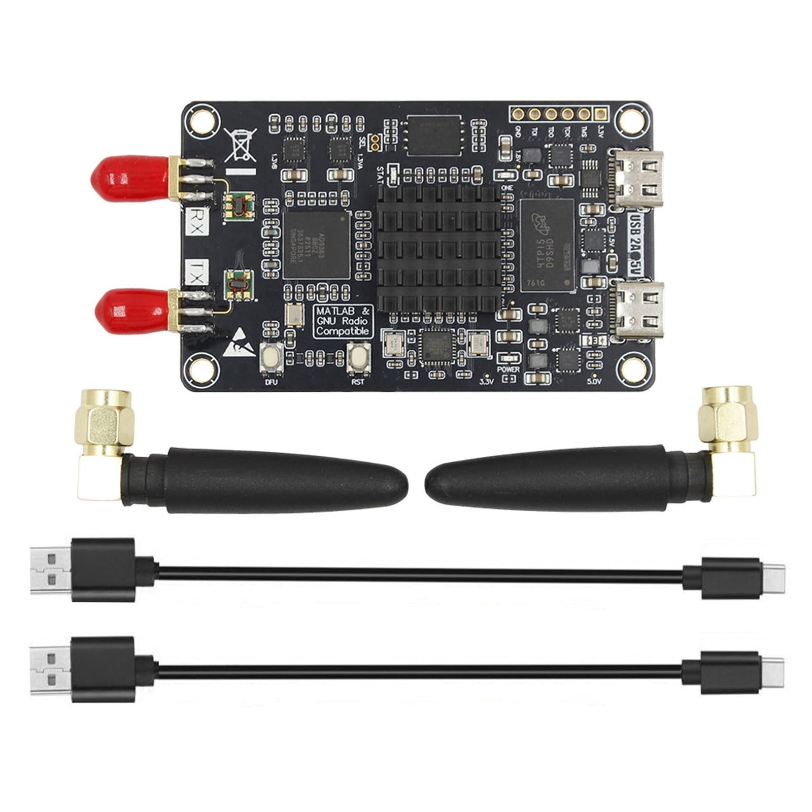 Placa de Desarrollo de Radio definida por Software con interfaces