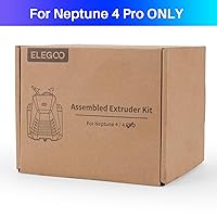 Vista 5 de ELEGOO Extrusora para Impresora 3D Neptune 4 Pro, Extrusora de Engranaje Dual de Transmisión Directa Completamente Ensamblada, Accesorios Oficiales