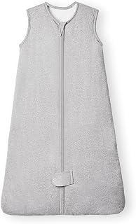TotAha Toddler Sleep Sack 1.0 TOG for 2T-3T-4T, Soft Wearable Blanket Baby Sleep Bag with 2-Way Safe Zippers,Fluffy Extra Large Sleeping Sacks, Grey