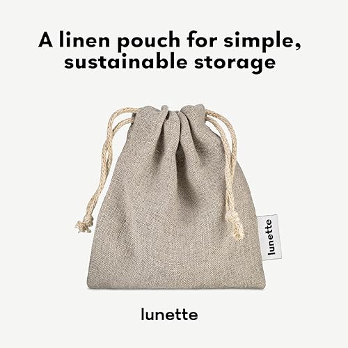 Miniatura 5 de Copa menstrual natural Lunette, alternativa para tampones y toallas sanitarias, BV0005, Transparente, 1