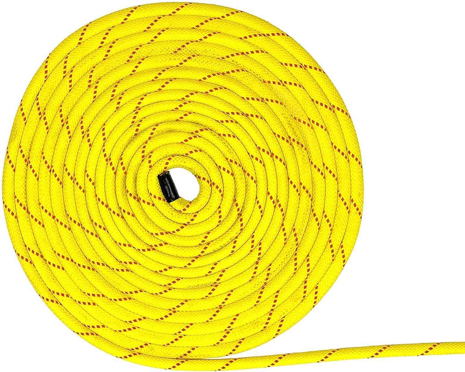 Pelican Rope NFPA Polypropylene Rope (3/8 inch) – Water Throw Line, Buoyant, High Visibility, Lightweight, Floating Line (150 feet - Yellow)