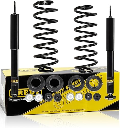 OREDY Muelle helicoidal de la amortiguación de aire con resorte trasero compatible con 2003-2011 Town CarCrown VictoriaGrand Marquis - 90004