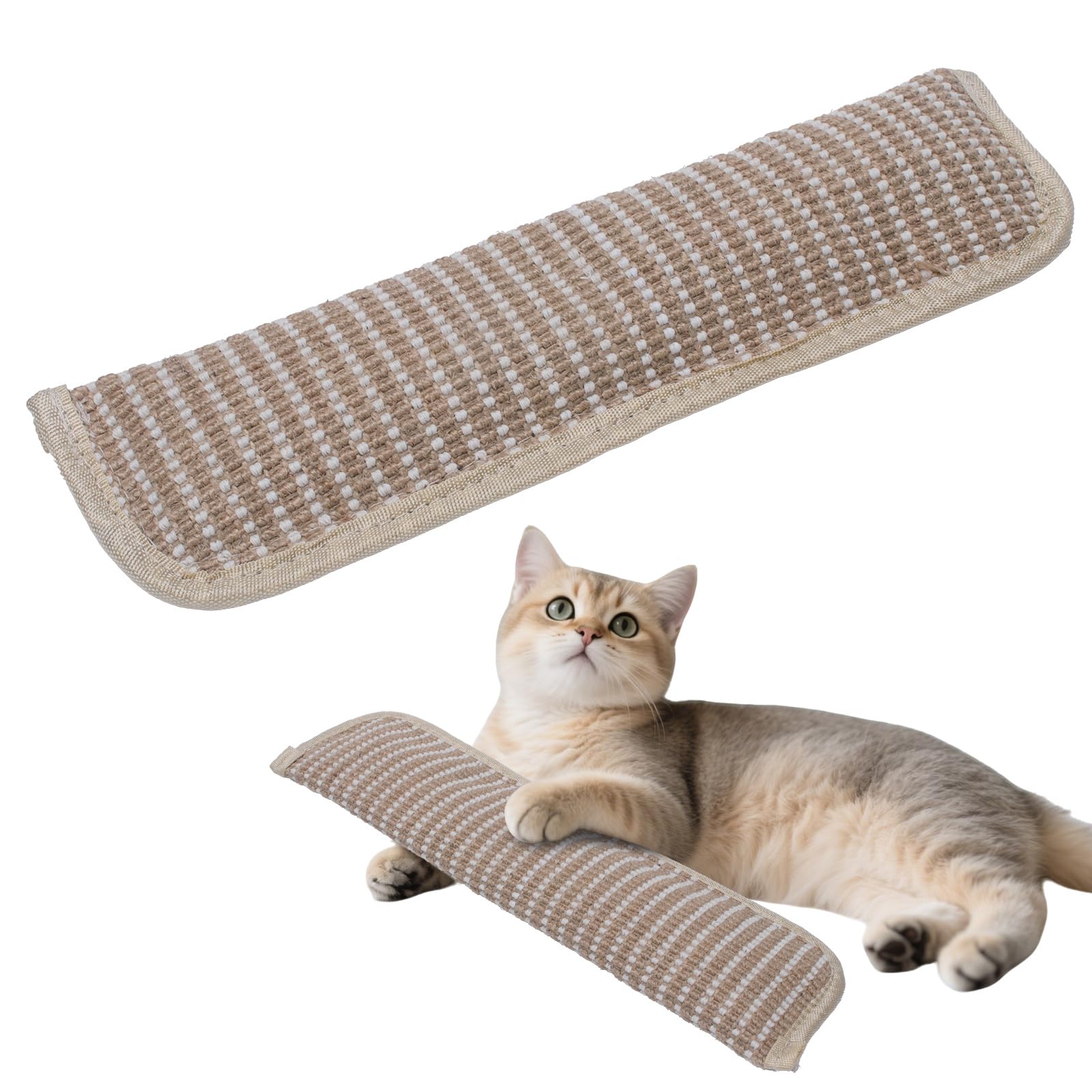 Catnip Toys, Cats Chew Toy Sisal, Catnip Toys for Indoor Cats & Kitten, Cat Nip Toy Natural Sisal for Interactive Playing and Chewing, Large