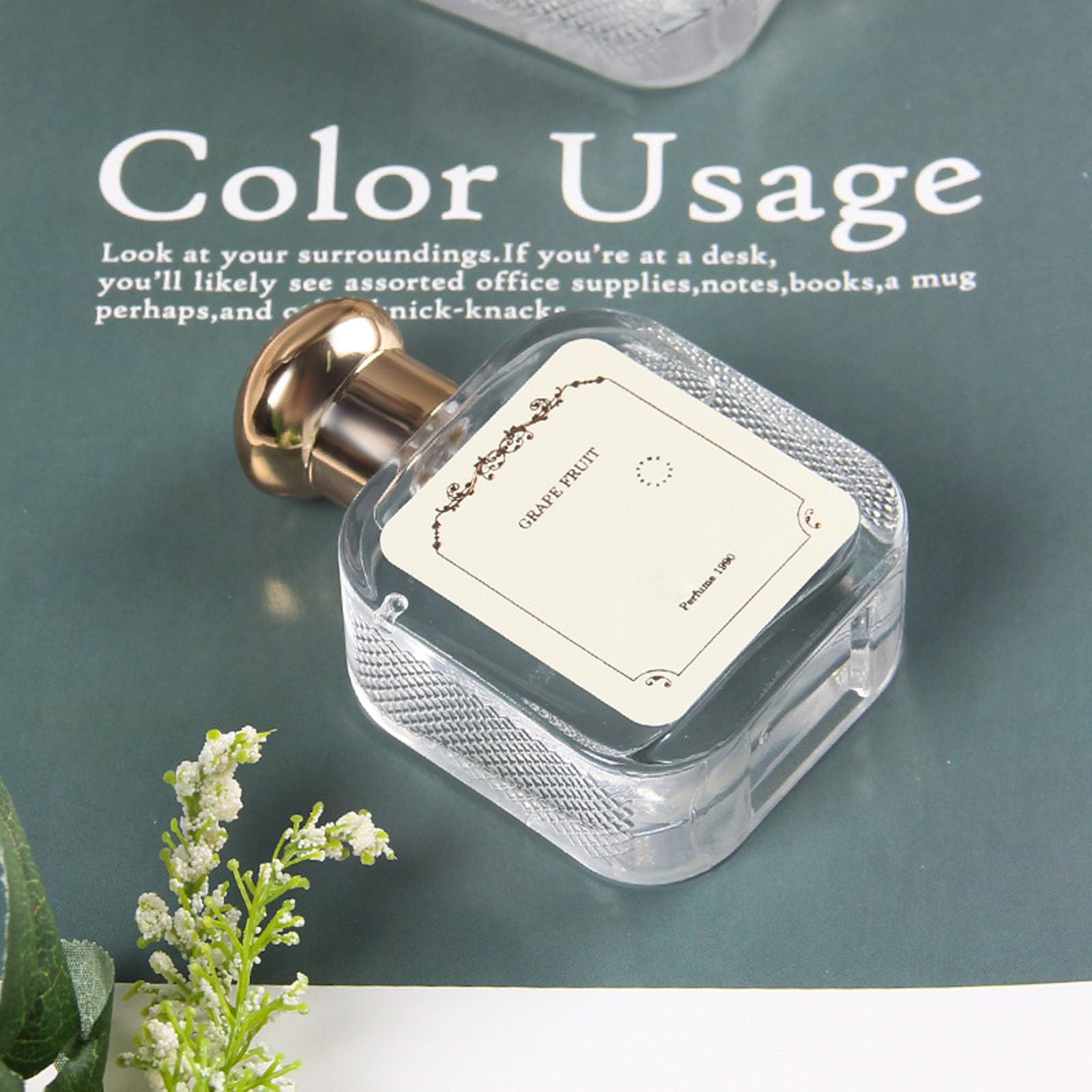 JUDEWY Eau De Toilette Spray, Fruity Tones, Women's Travel Size Body Fragrance Spray, Natural Sweet Fruity Tones, One 50ml Bottle