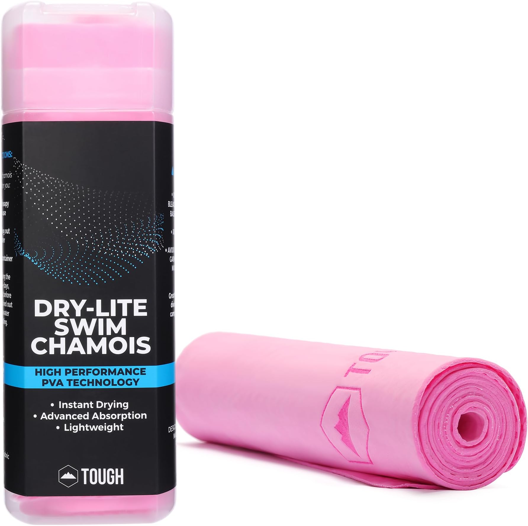 Tough Outfitters Quick Dry Towel - Travel Towel Fast Drying Lightweight - Compact Microfiber Towels for Body Camping Swim Beach Camp Backpacking - Quick Dry for Swimmers