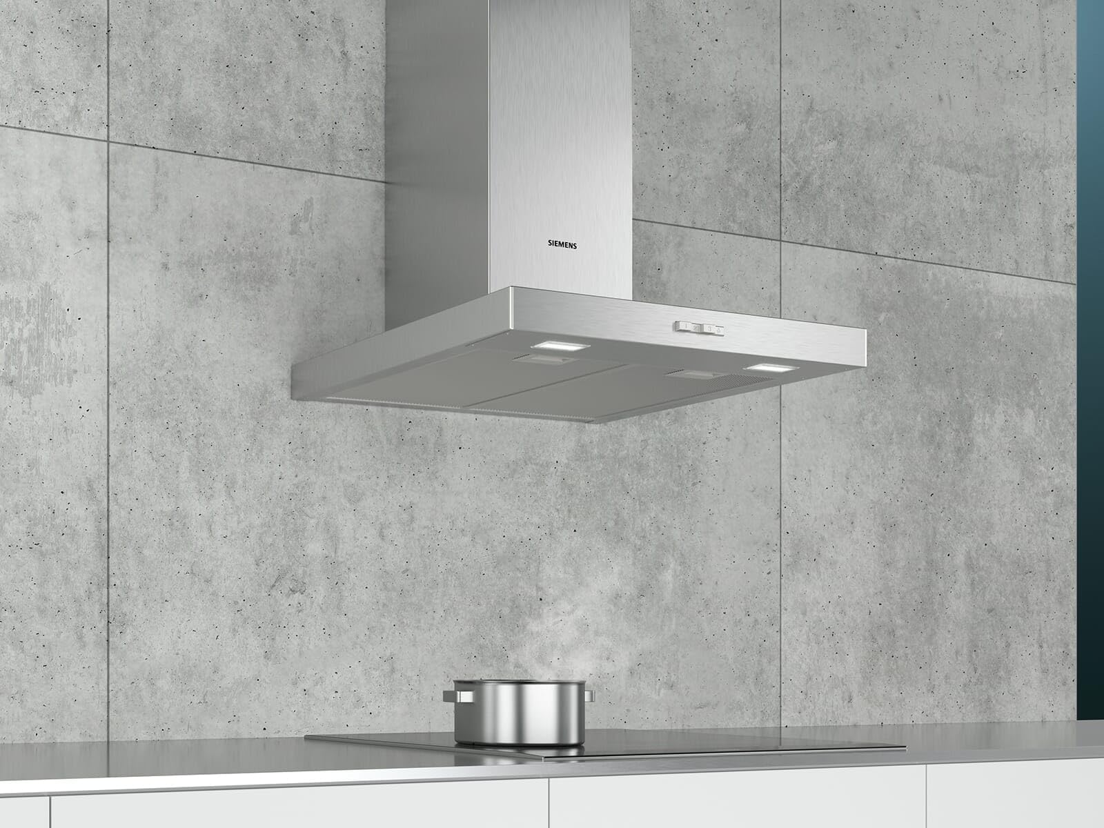 Siemens iQ100 LC64BBC50 - Campana (340 m³/h, Canalizado, E, A, C, 63 dB)