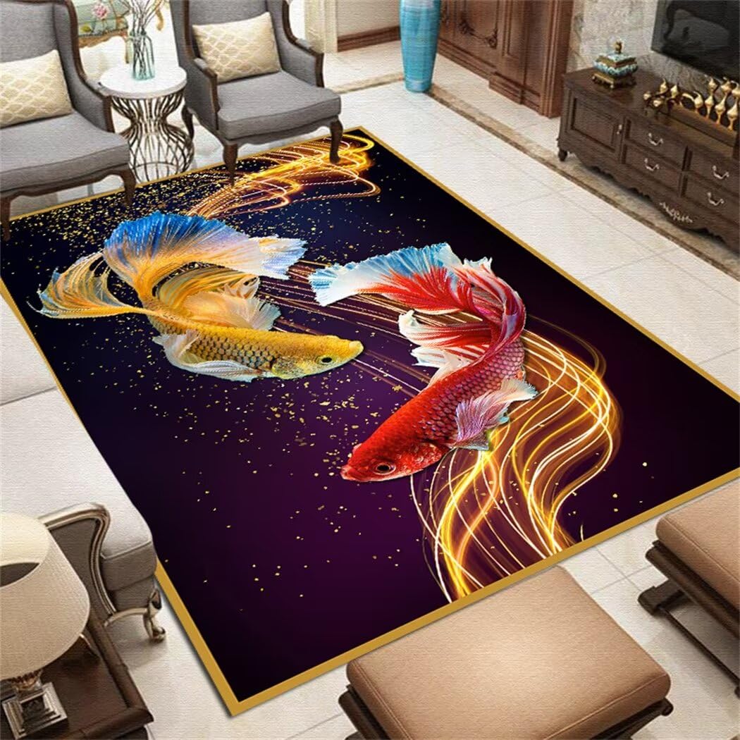 Tapis de décoration de maison pour nettoyer facilement les sols du salon