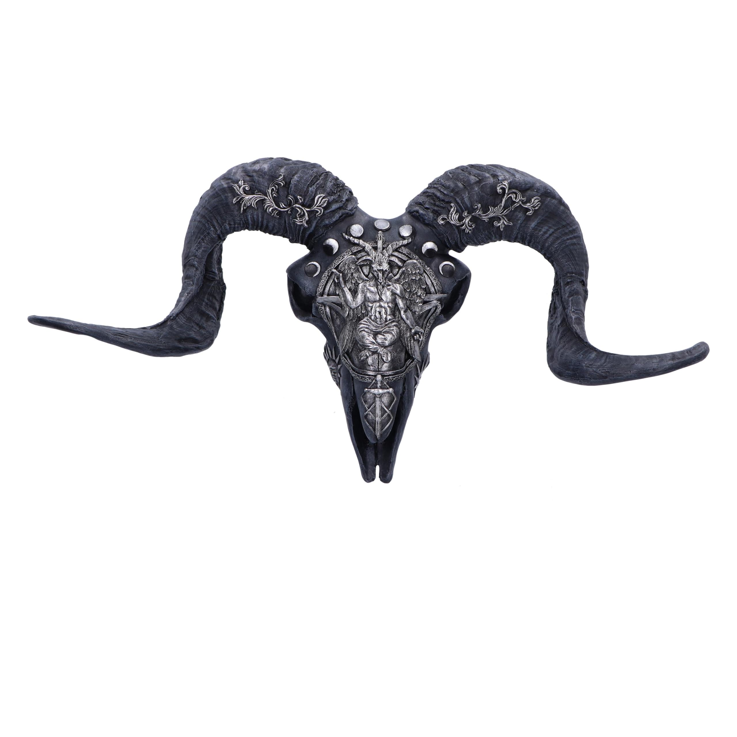 Amazon.com: Nemesis Now Baphomet's Veneration Skull Wall