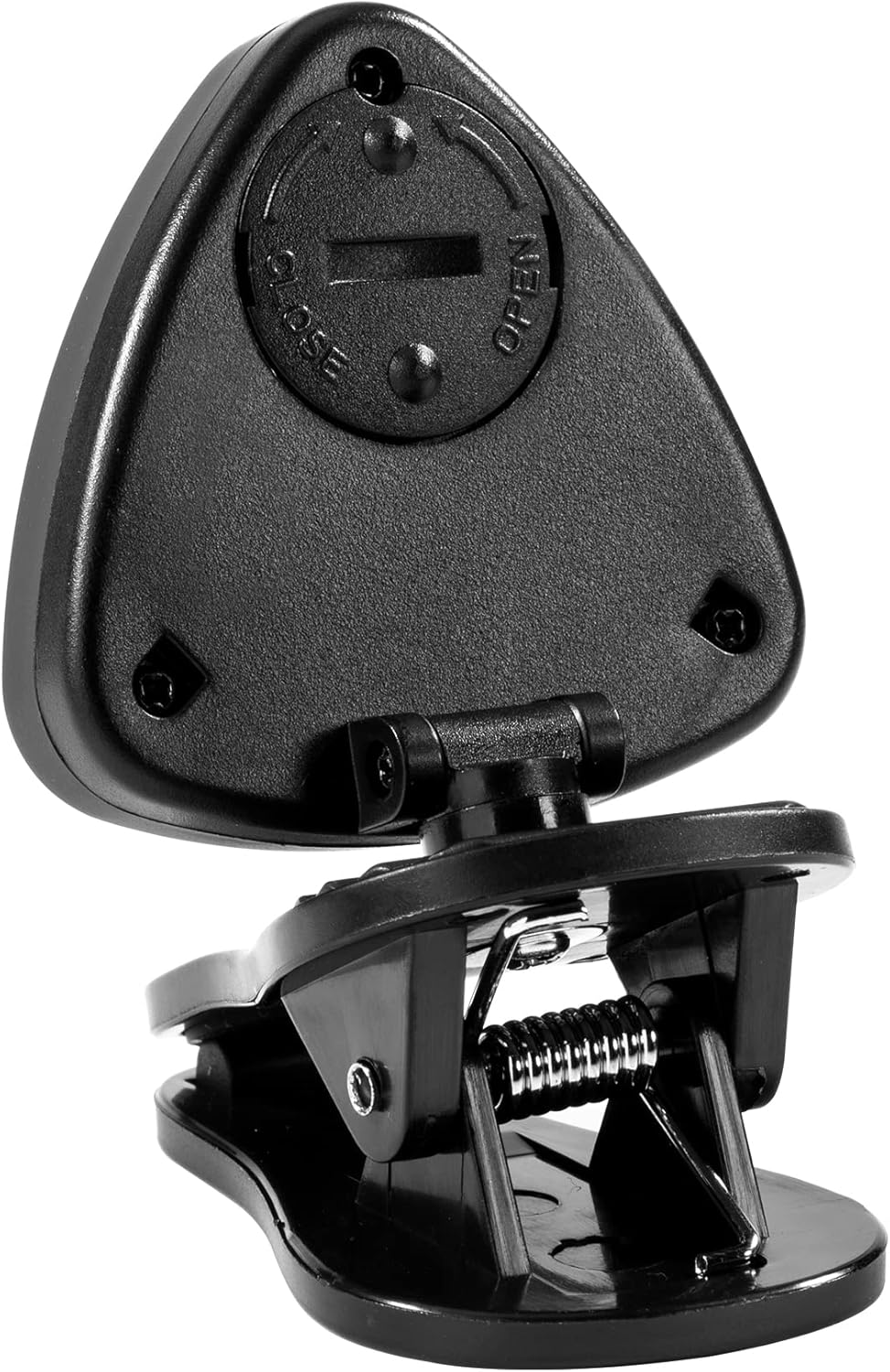 Back view of ENO MUSIC ET-3000A Clip-on Tuner showing battery compartment