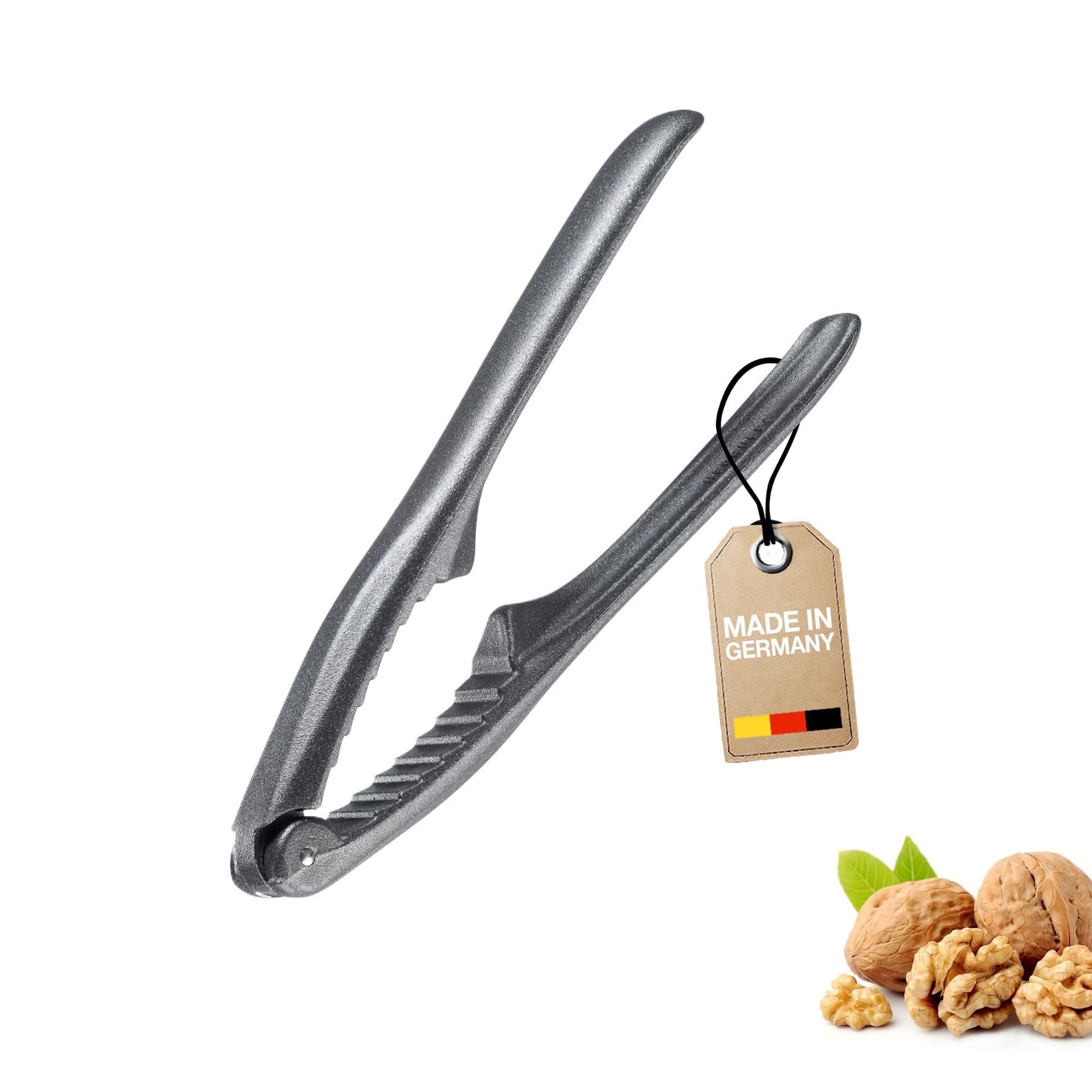 Casse-noix Avec Poignée Antidérapante, Pince Casse Noisette, Casse Noix, Pince Casse Noix Manuel, Casse-Noisettes En Métal, Pour Noix, Noisette, Pécan, Amandes, Noix Brésil, Fruits De Mer, 17 Cm