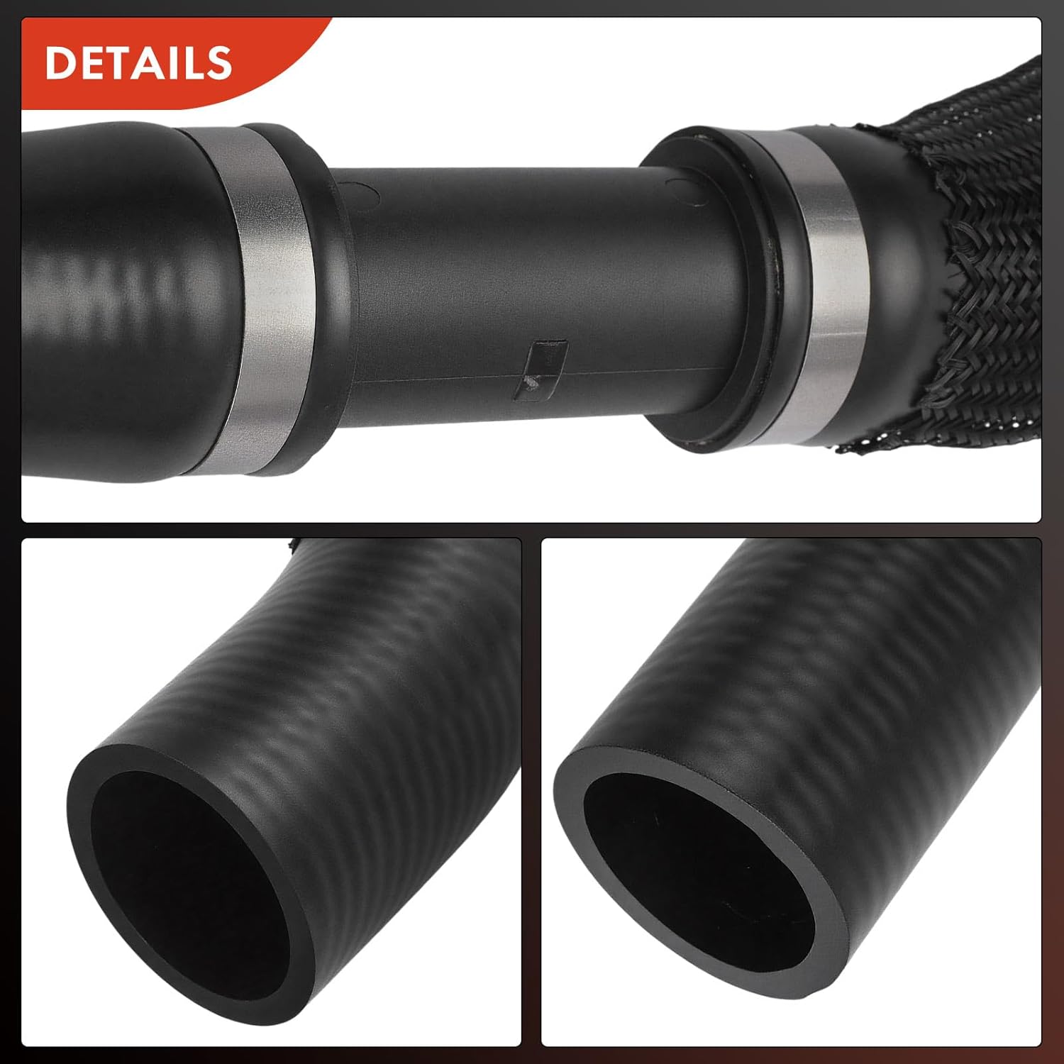 A-Premium Lower Radiator Coolant Hose Compatible with Ford Edge 2015-2018 & Lincoln MKX 2016-2018, 3.5L 3.7L